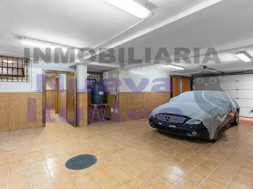 Parking of Houses for sale in Roquetas de Mar  with Air Conditioner, Heating and Private garden