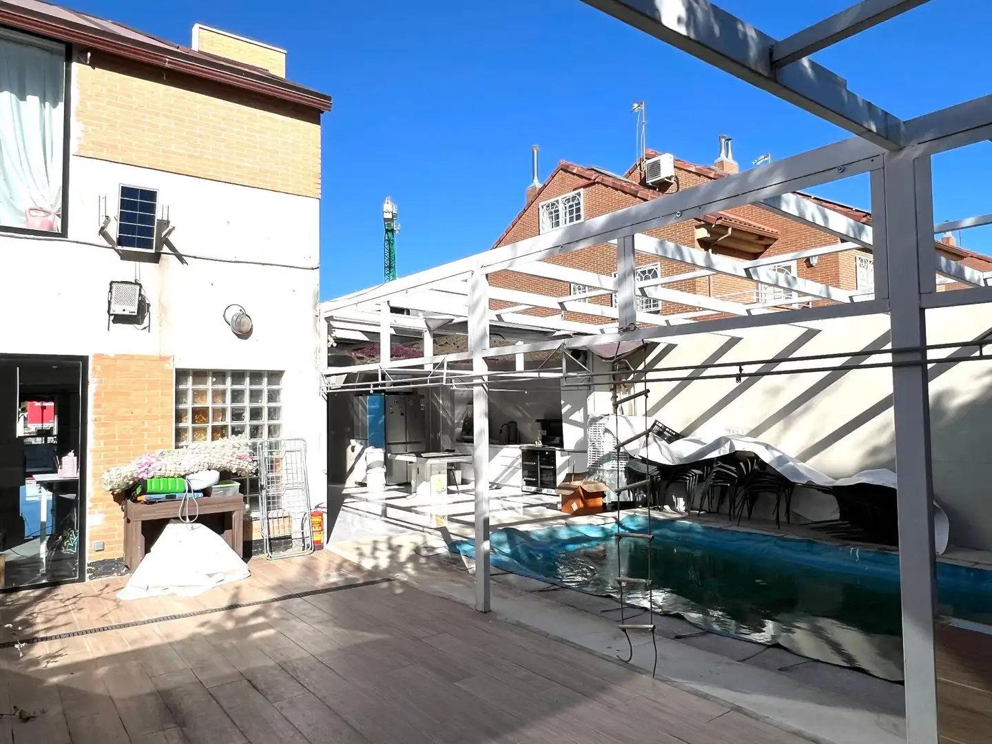Piscina de Casa o chalet en venta en Rivas-Vaciamadrid con Aire acondicionado, Calefacción y Jardín privado