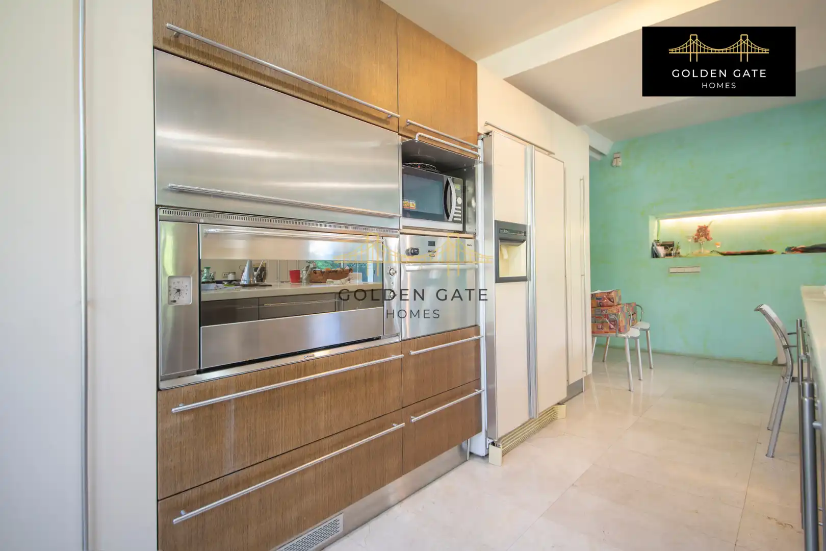 Cocina de Casa o chalet en venta en Alella con Aire acondicionado, Calefacción y Jardín privado
