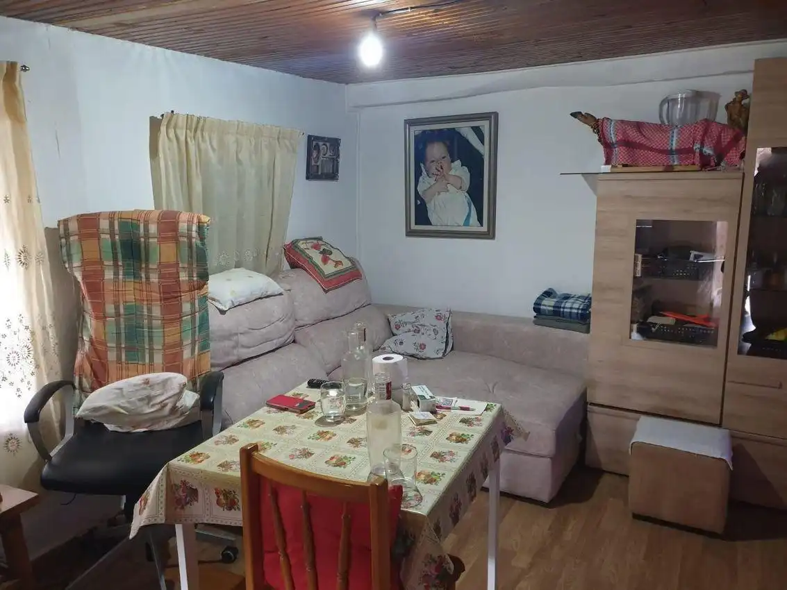 Sala de estar de Casa o chalet en venta en Aller con Jardín privado, Terraza y Trastero