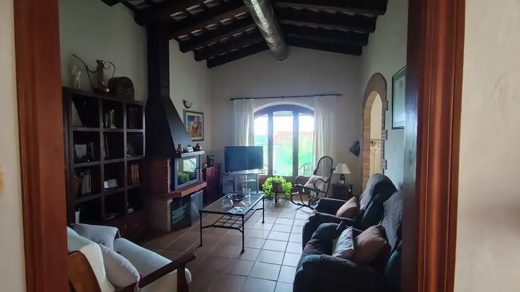 Sala d'estar de Casa o xalet en venda en Masarac i Vilarnadal amb Aire condicionat, Calefacció i Jardí privat