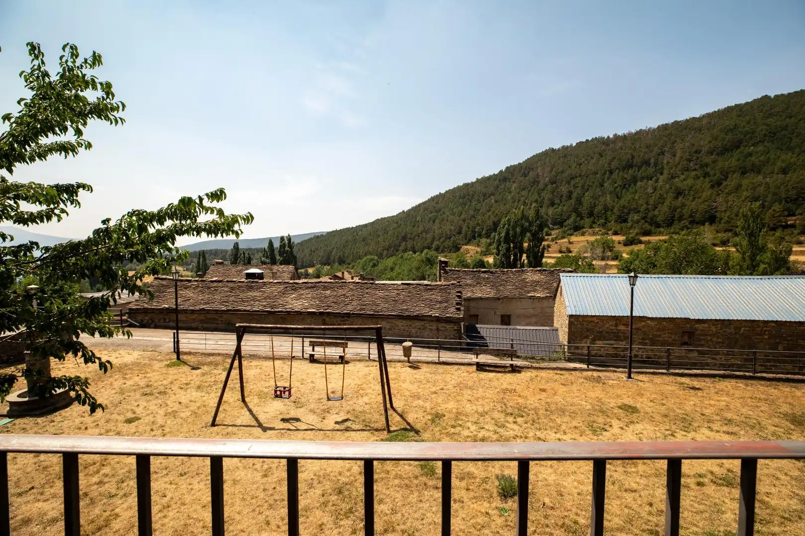 Terraza de Casa adosada en venta en Biescas con Calefacción, Jardín privado y Amueblado