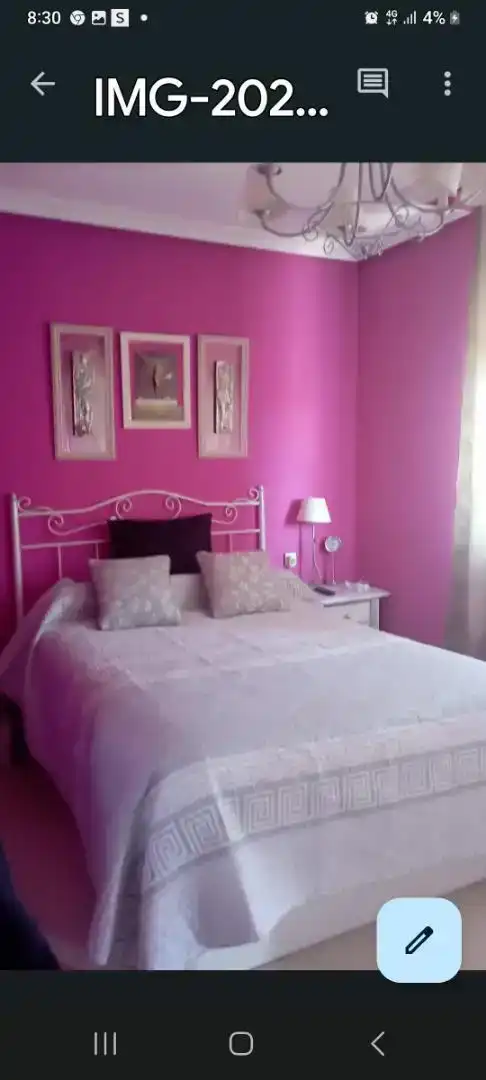 Habitación de Casa adosada en venta en Holguera con Aire acondicionado, Parquet y Trastero