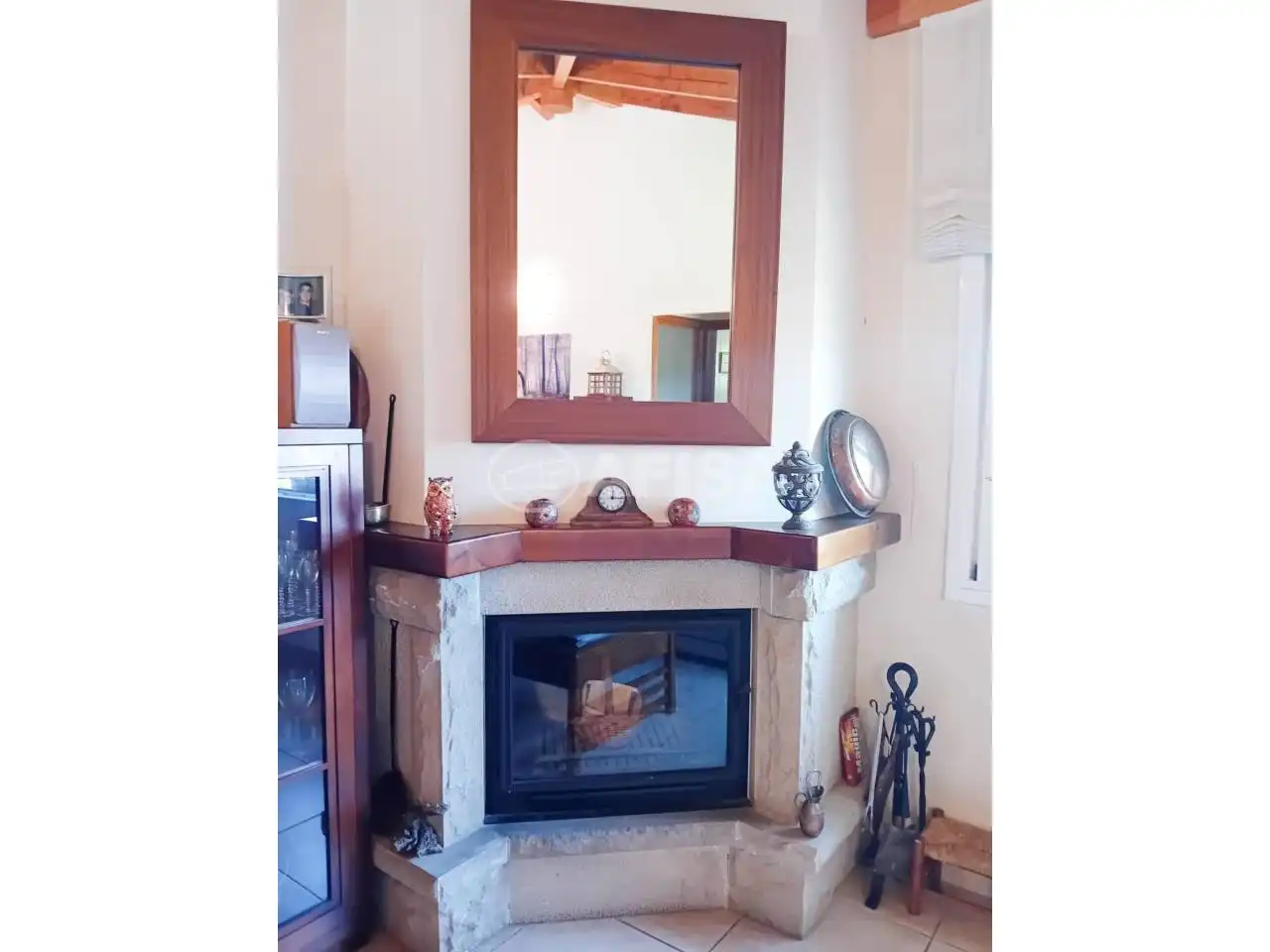Living room of Houses for sale in Sant Pere de Vilamajor  with Air Conditioner, Heating and Private garden