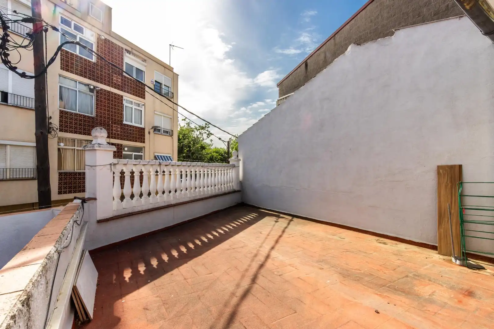 Terrassa de Casa adosada en venda en Sabadell amb Aire condicionat, Calefacció i Jardí privat