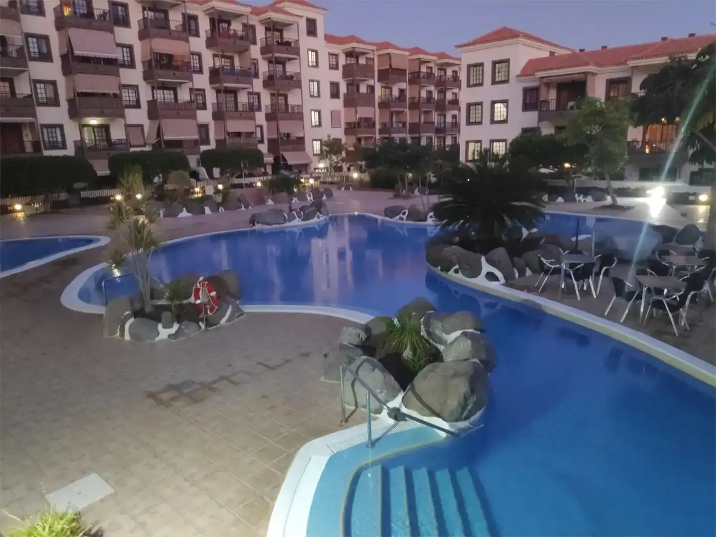 Piscina de Apartament de lloguer en Arona amb Jardí privat, Piscina i Moblat
