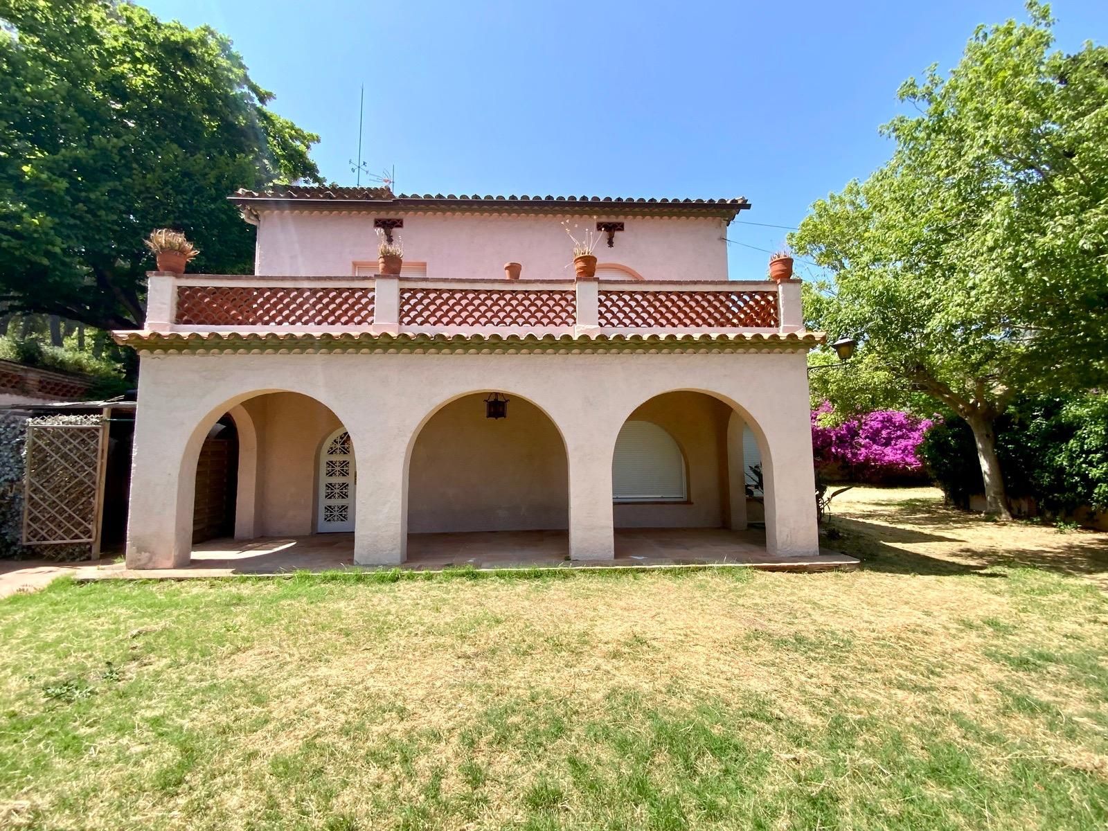 Garden of House or chalet to rent in Teià  with Air Conditioner, Heating and Private garden
