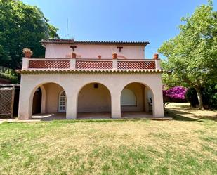 Garden of House or chalet to rent in Teià  with Air Conditioner, Heating and Private garden