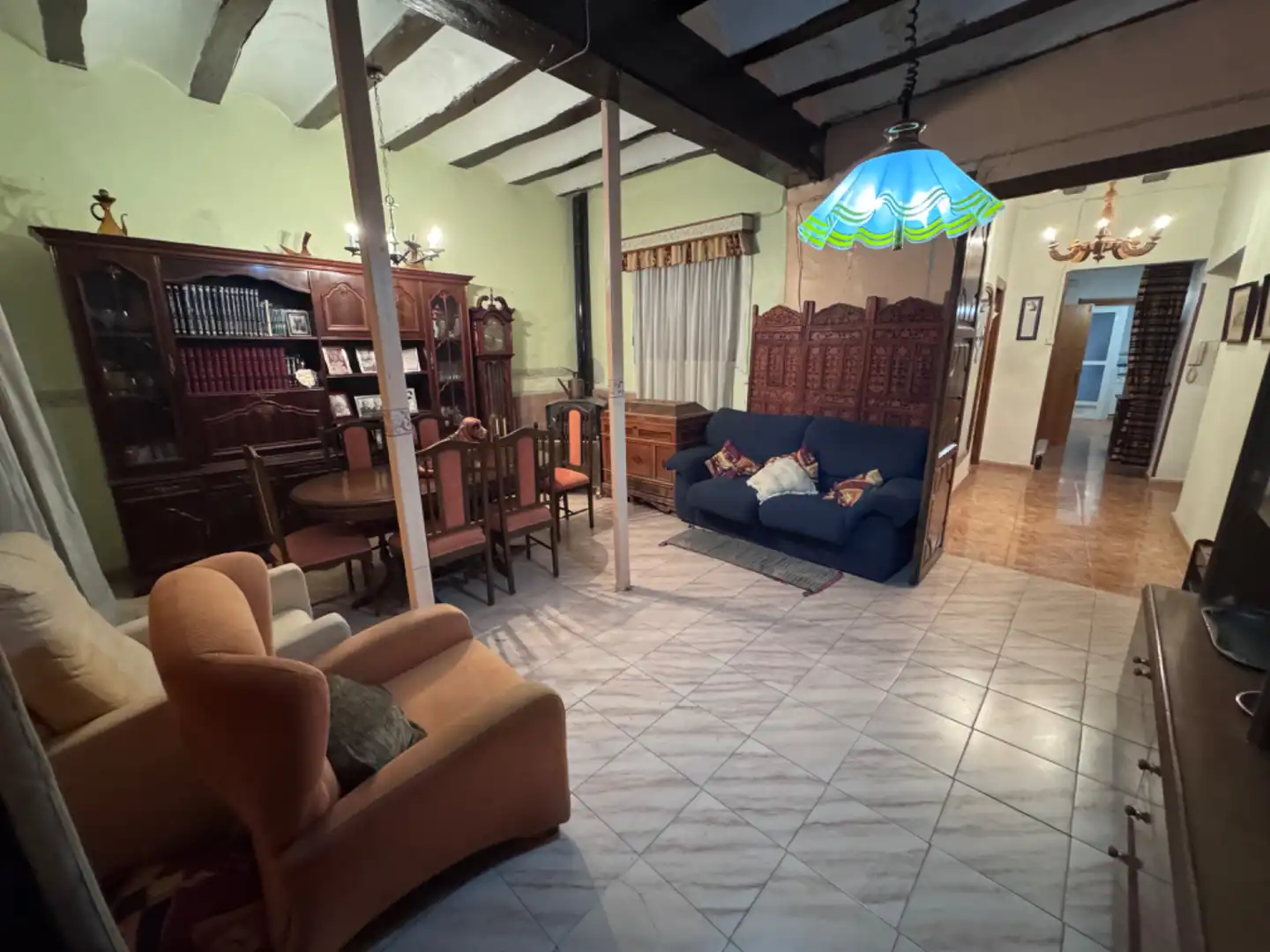 Sala de estar de Casa adosada en venta en Villena