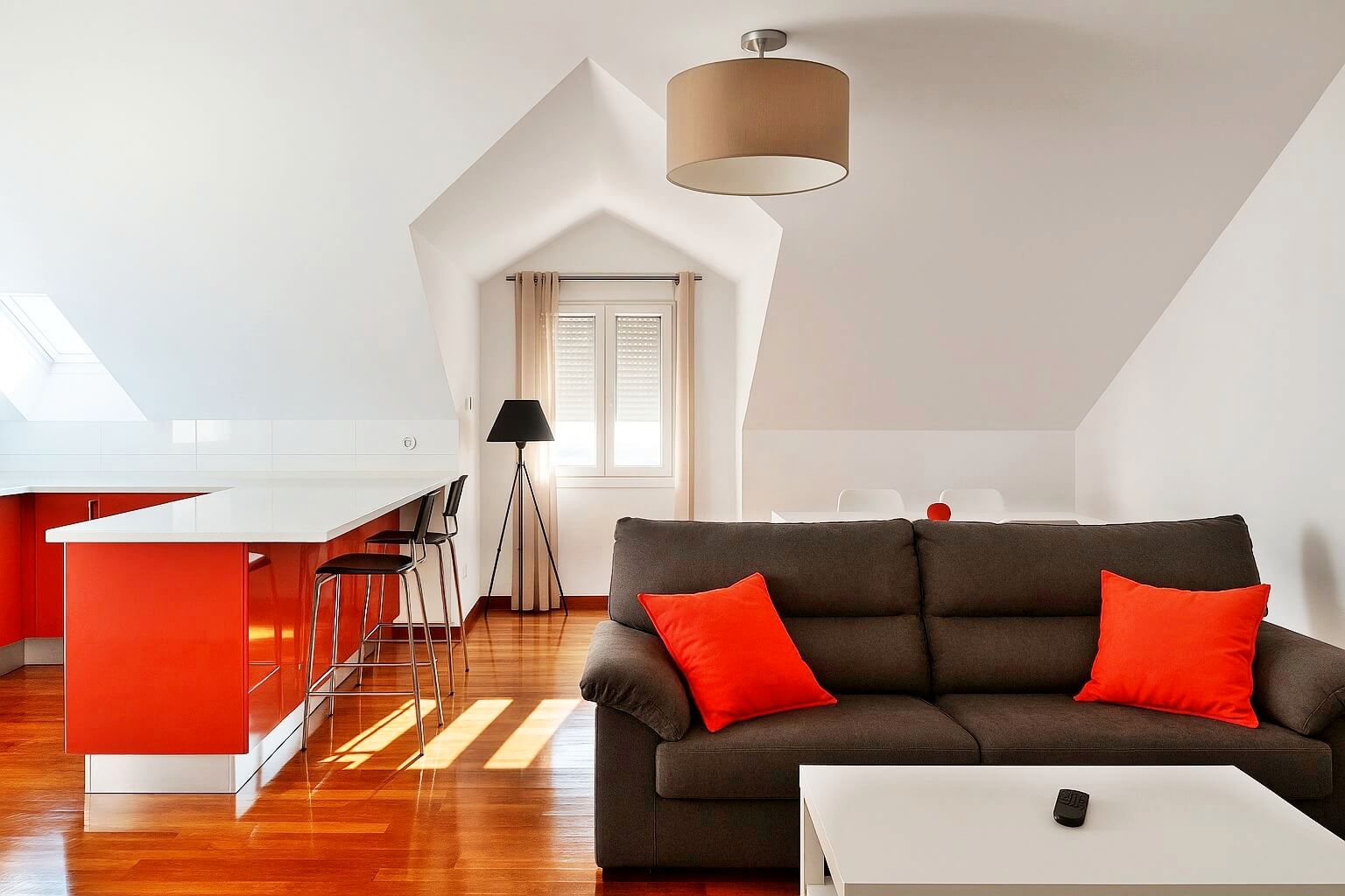 Sala d'estar de Pis de lloguer en Camargo amb Calefacció, Moblat i Forn