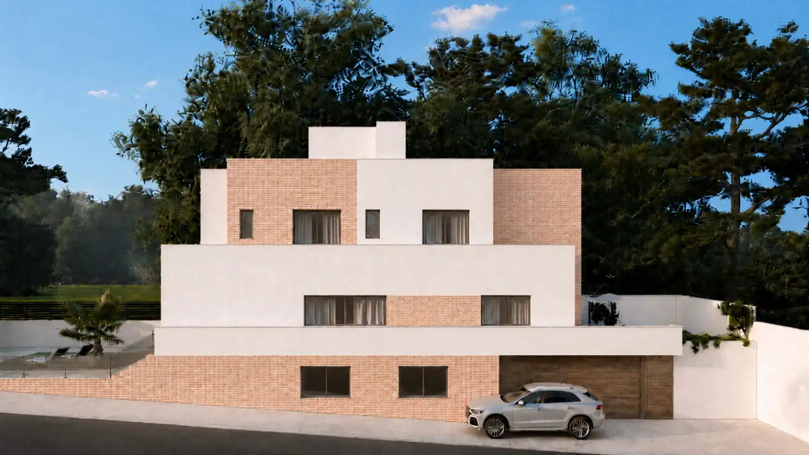 Vista exterior de Casa adosada en venda en Leganés