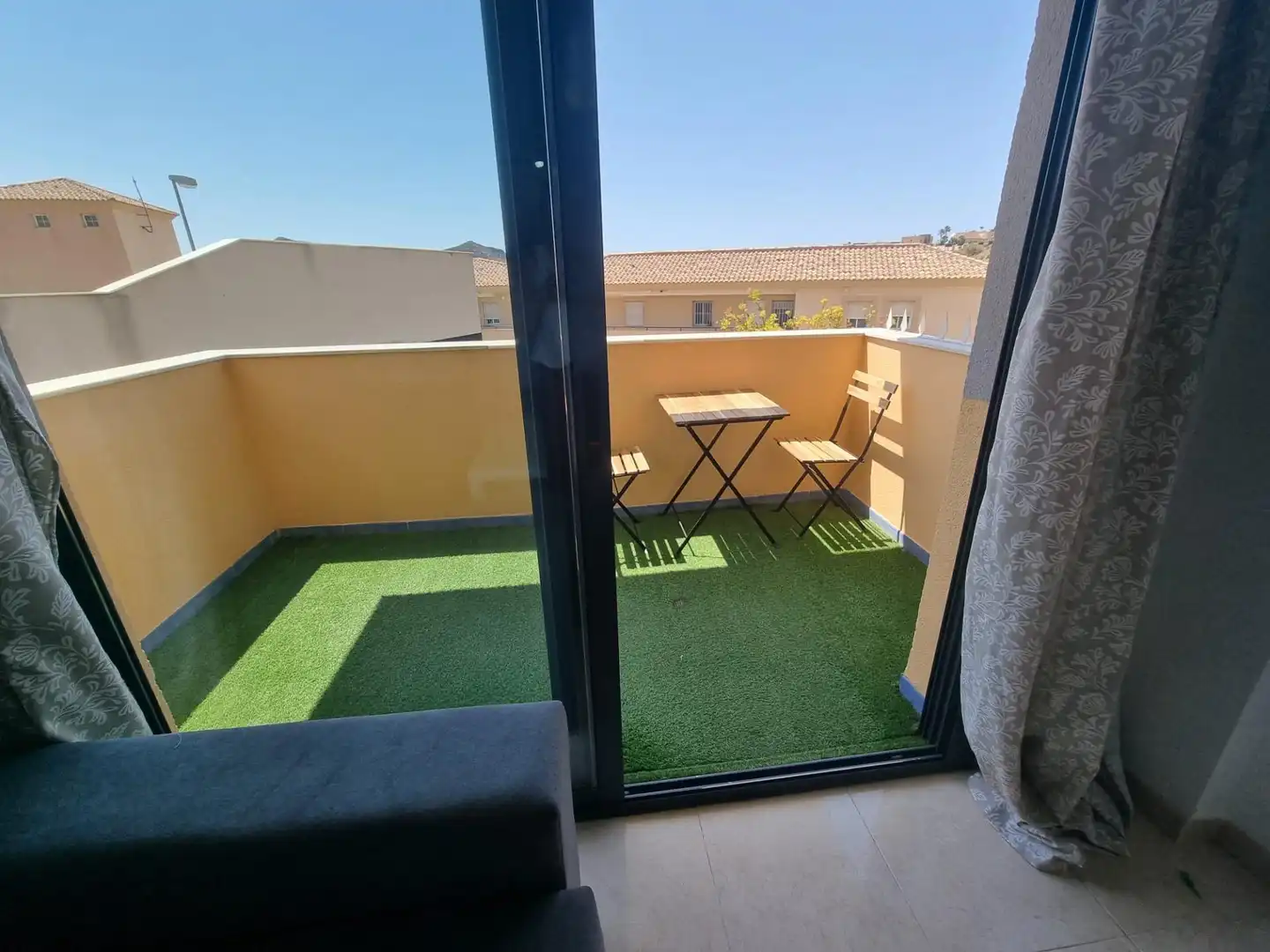 Terraza de Estudio de alquiler en Vícar con Jardín privado, Terraza y Amueblado