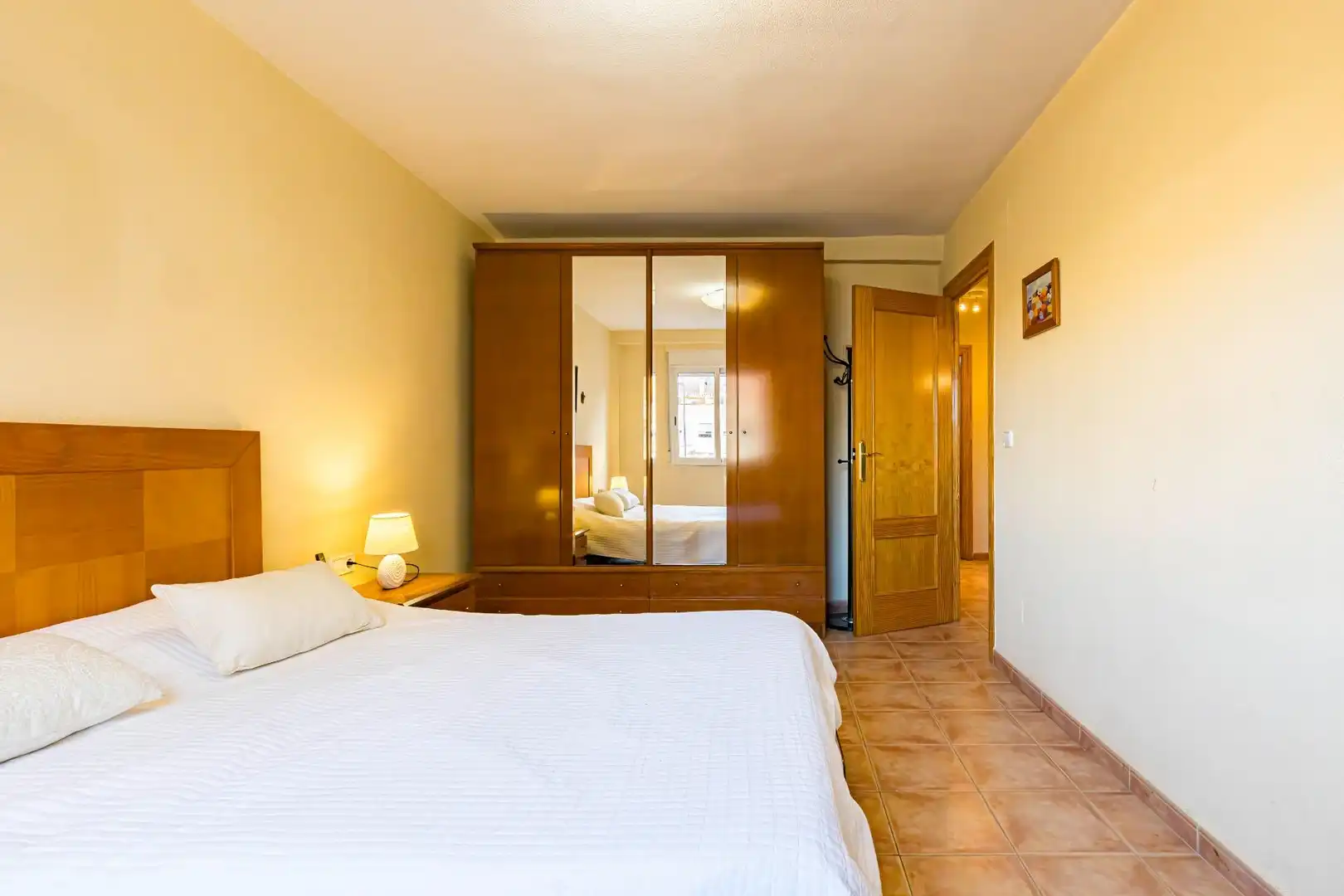 Bedroom of Flat for sale in Murcia  with Air Conditioner, Heating and Furnished