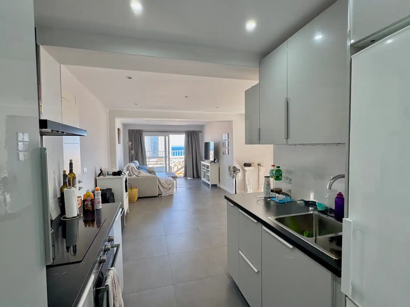 Kitchen of Flat for sale in Los Boliches 