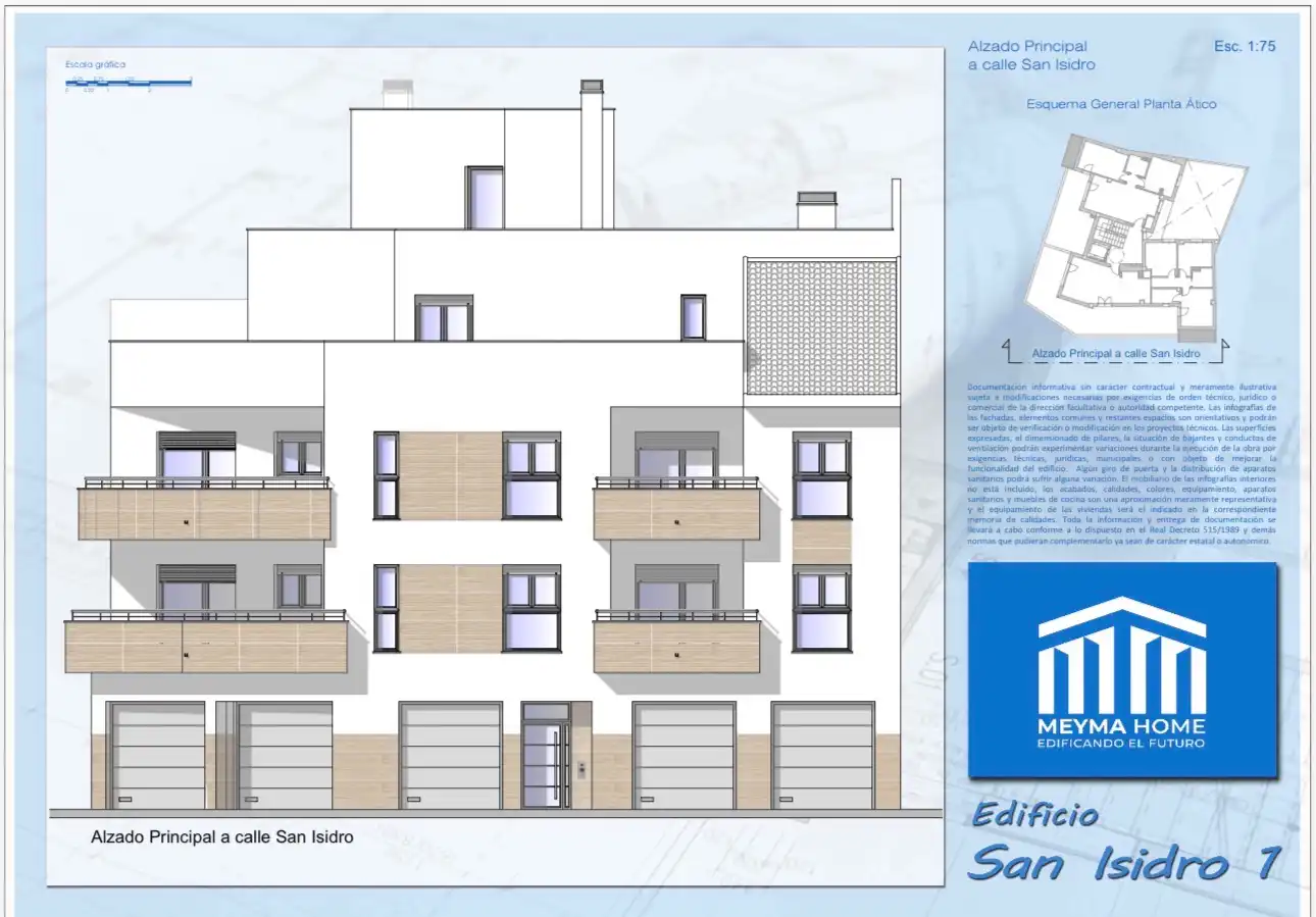 Dachboden zum Verkauf in Maracena mit Klimaanlage, Heizung und Terrasse