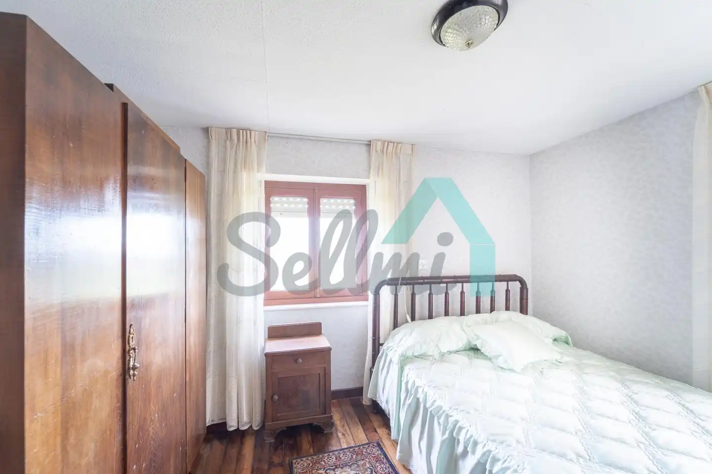 Bedroom of Houses for sale in Valdés - Luarca  with Private garden and Parquet flooring