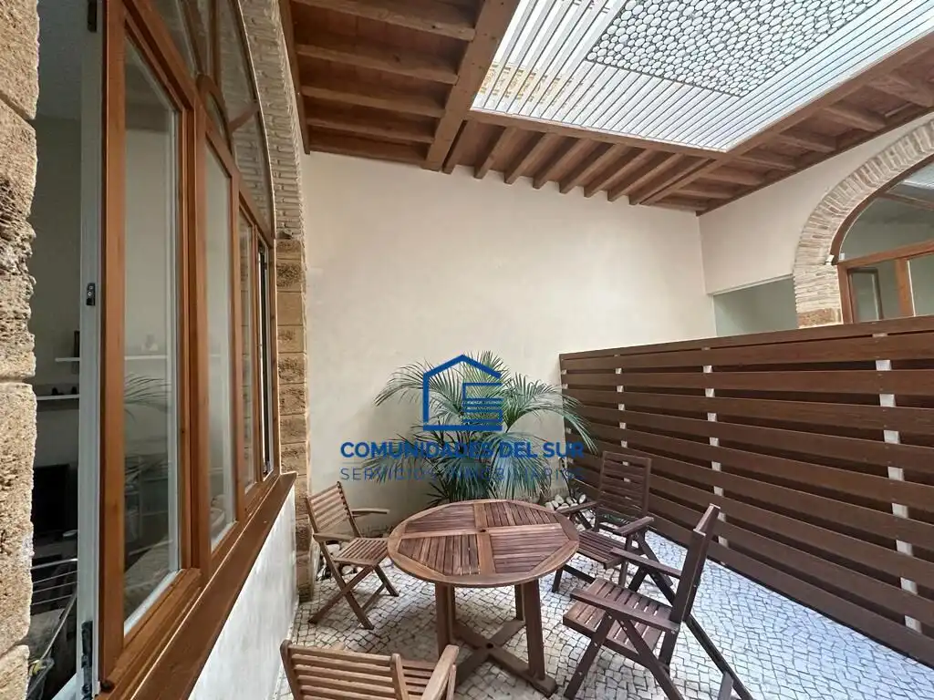 Terrassa de Apartament de lloguer en Cádiz amb Moblat