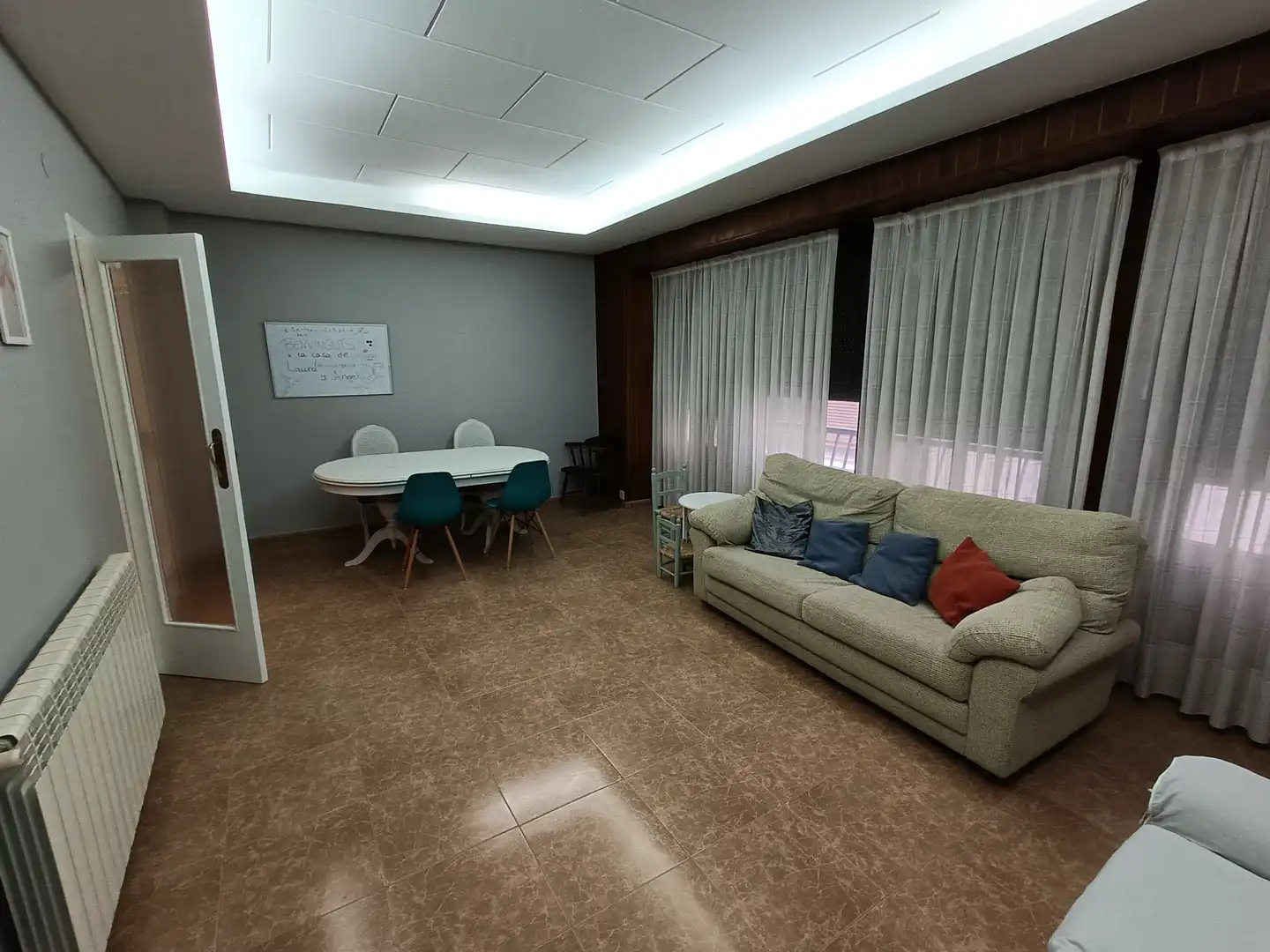 Sala de estar de Casa o chalet en venta en Burriana / Borriana con Calefacción, Parquet y Terraza