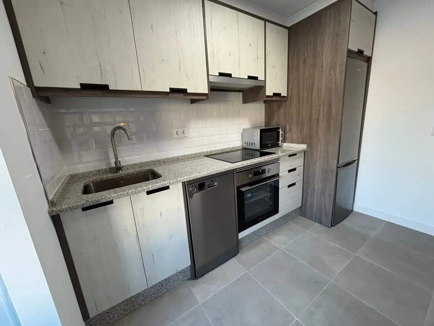 Kitchen of Apartments for rent in Ferrol  with Heating, Storage room and Furnished