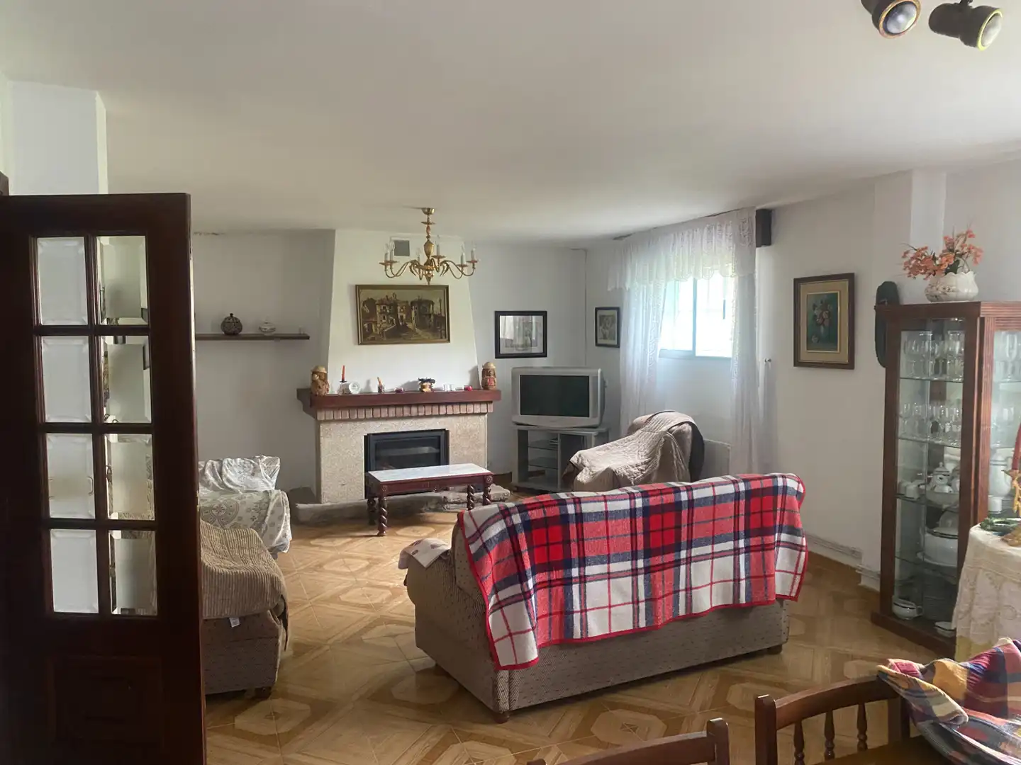 Living room of Houses for sale in Vedra  with Heating, Private garden and Furnished