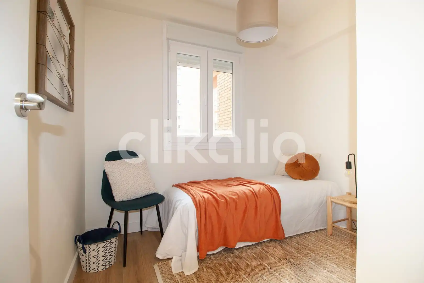 Schlafzimmer von Wohnung zum Verkauf in Málaga mit Klimaanlage, Terrasse und Balkon