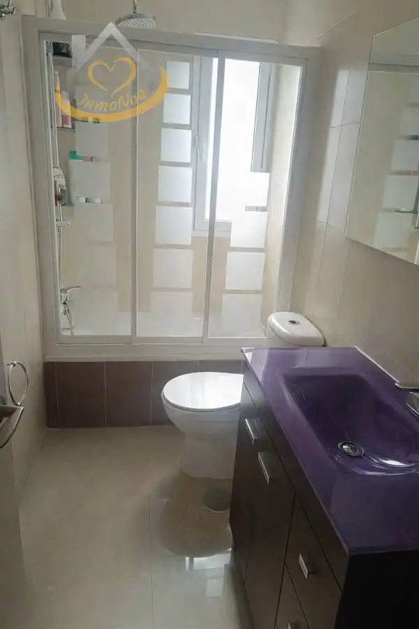 Badezimmer von Wohnung zum Verkauf in Cartaya mit Klimaanlage, Möbliert und Ofen