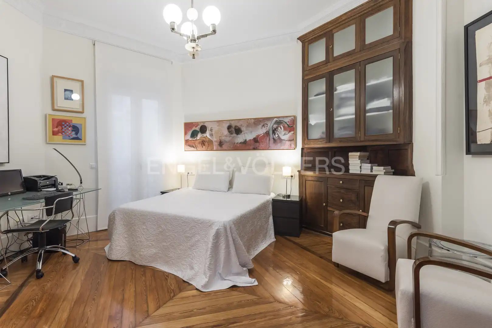 Bedroom of Flat for sale in Madrid  with Air Conditioner, Heating and Storage room