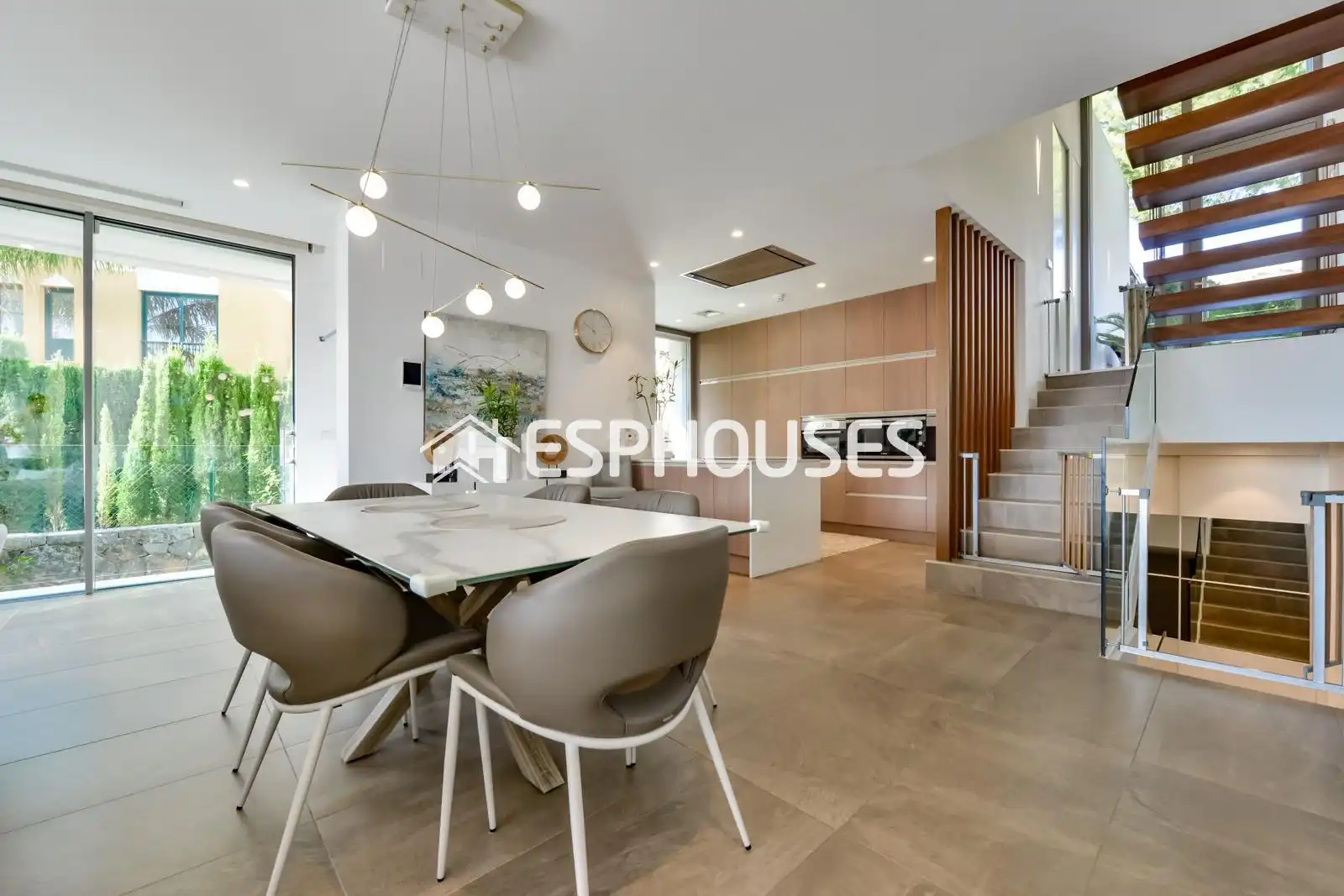 Comedor de Casa o chalet en venta en Finestrat con Aire acondicionado, Calefacción y Piscina