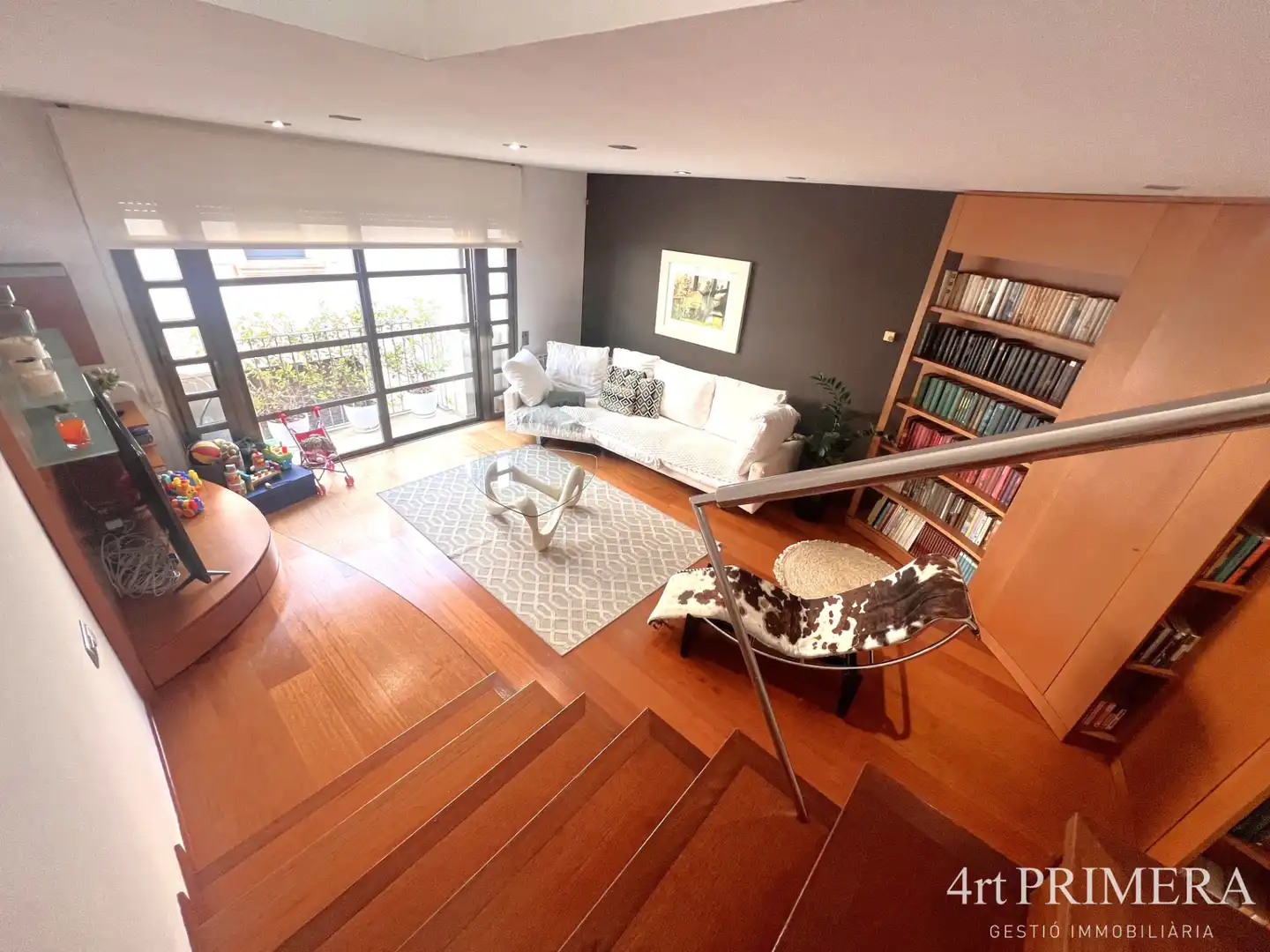 Sala de estar de Casa o chalet en venta en Granollers con Aire acondicionado, Calefacción y Parquet