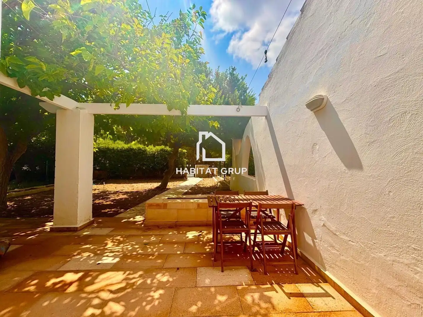 Jardí de Casa adosada en venda en Ciutadella de Menorca amb Aire condicionat, Jardí privat i Terrassa