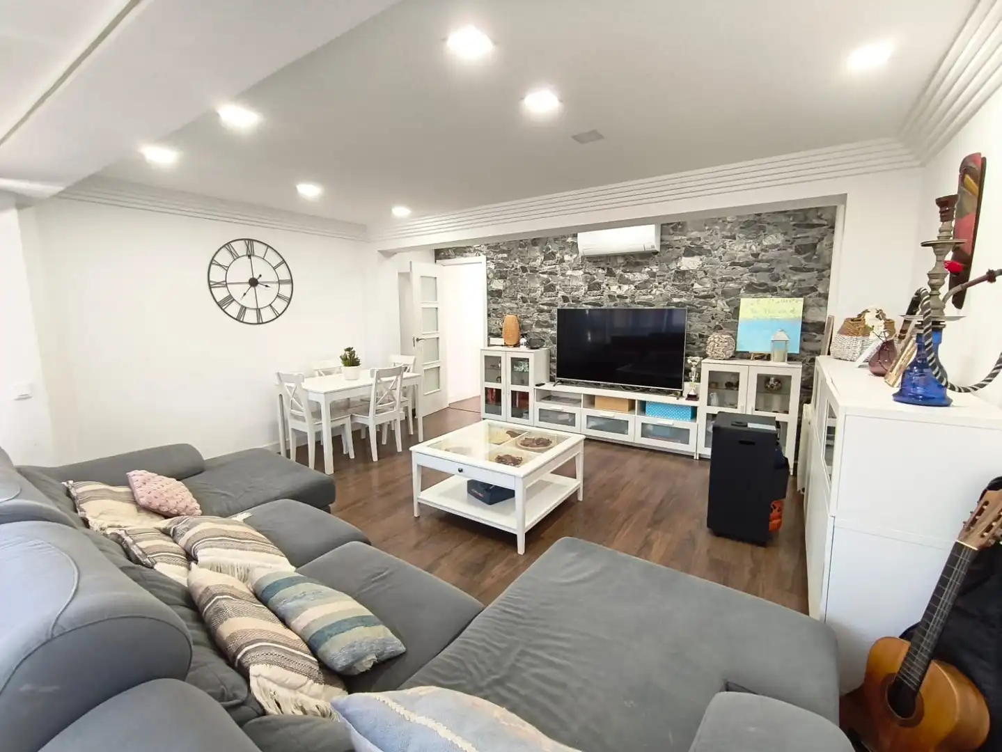 Sala de estar de Piso en venta en Puçol con Aire acondicionado, Horno y Balcón