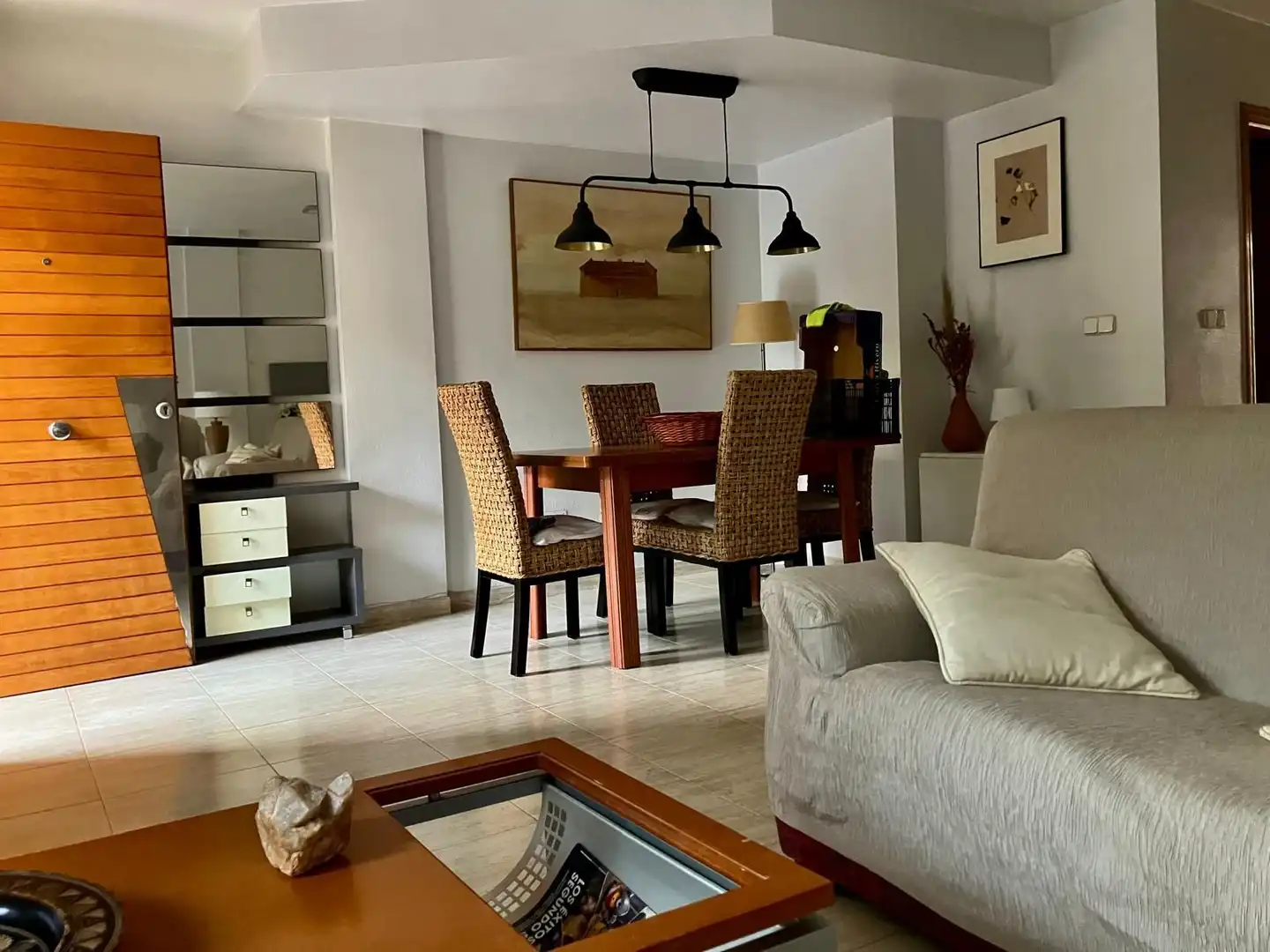 Dining room of Duplexes for rent in Murcia  with Air Conditioner, Private garden and Terrace