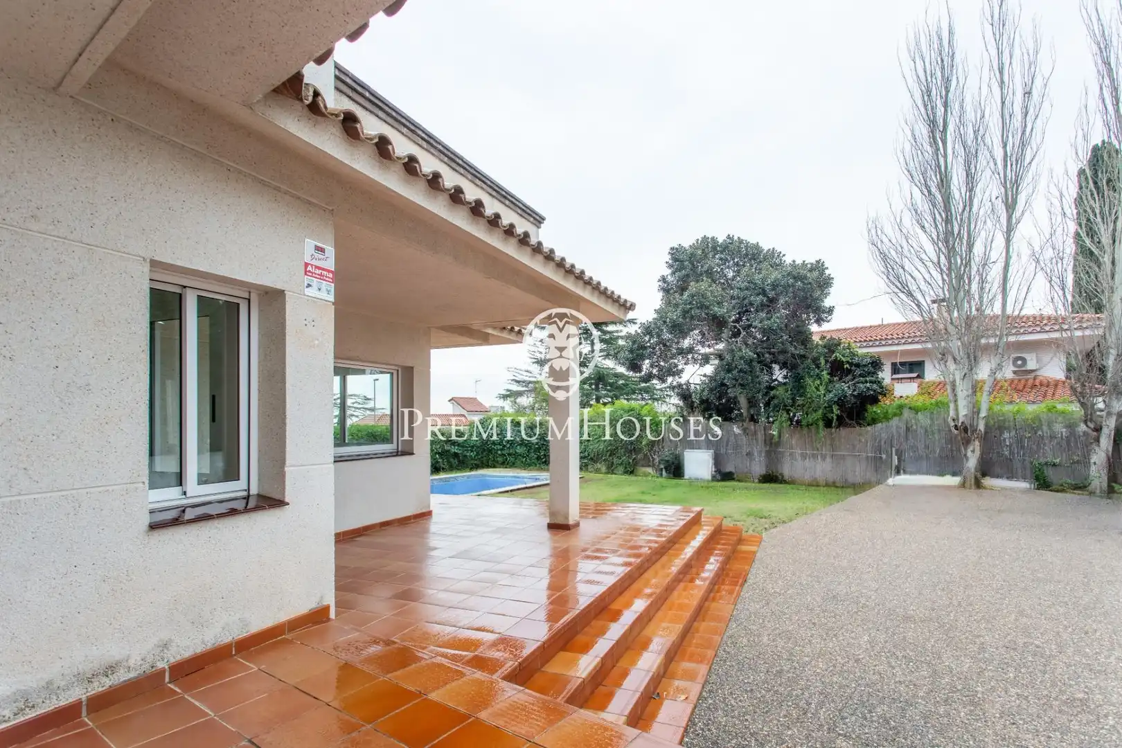 Terrassa de Casa o xalet en venda en Alella amb Aire condicionat, Jardí privat i Terrassa