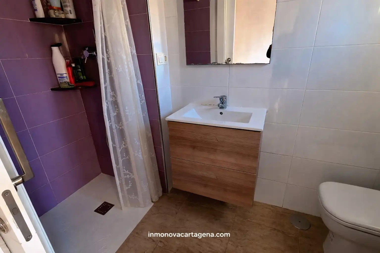 Baño de Casa adosada en venta en Cartagena con Terraza y Trastero
