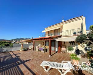 Terrace of House or chalet for sale in Pineda de Mar  with Air Conditioner, Heating and Parquet flooring