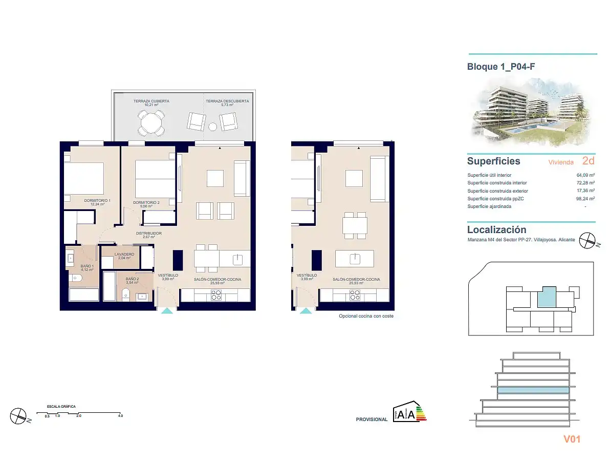 Apartamento con terraza en venta en Platja de Torres, imagen 34