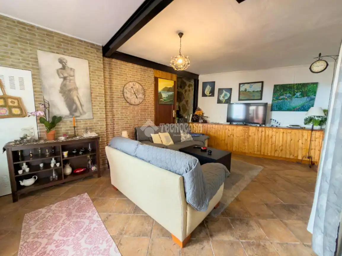 Sala d'estar de Casa o xalet en venda en La Guancha amb Terrassa i Balcó