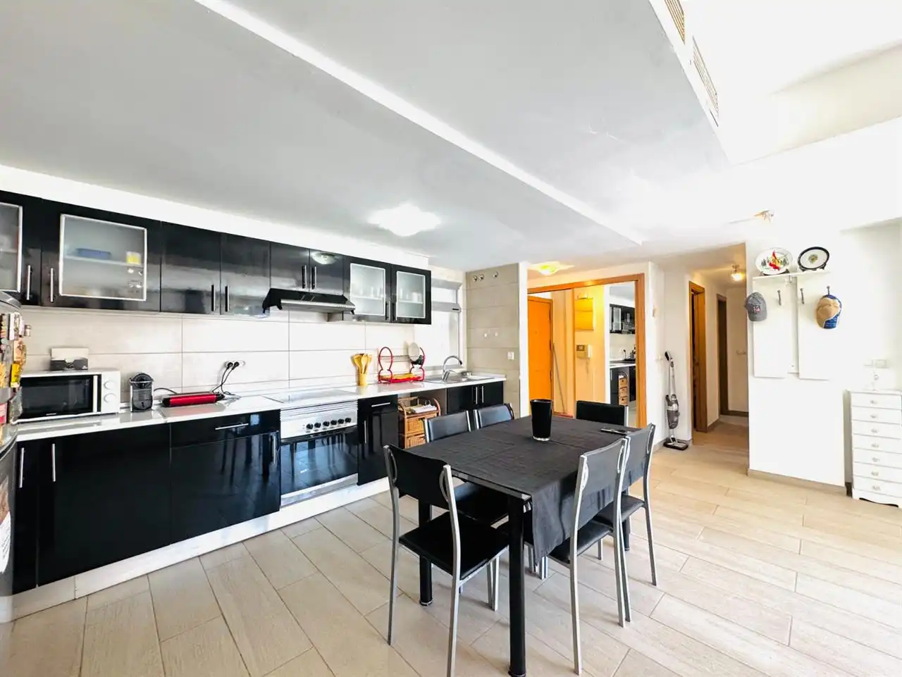 Cocina de Piso en venta en Villajoyosa / La Vila Joiosa con Aire acondicionado y Terraza