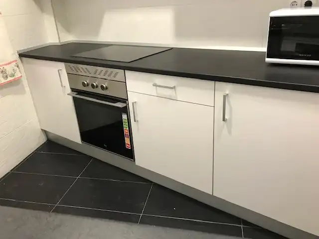 Kitchen of Flat for rent in Madrid  with Heating, Furnished and Oven