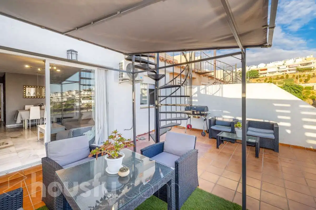 Terrace of Flat for sale in Doña Julia Golf