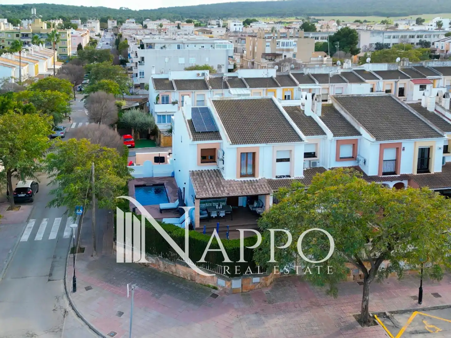 Vista exterior de Casa adosada en venta en Calvià con Aire acondicionado, Calefacción y Jardín privado
