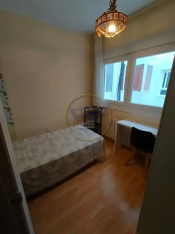 Bedroom of Flat for rent in Vigo   with Heating, Parquet flooring and Terrace