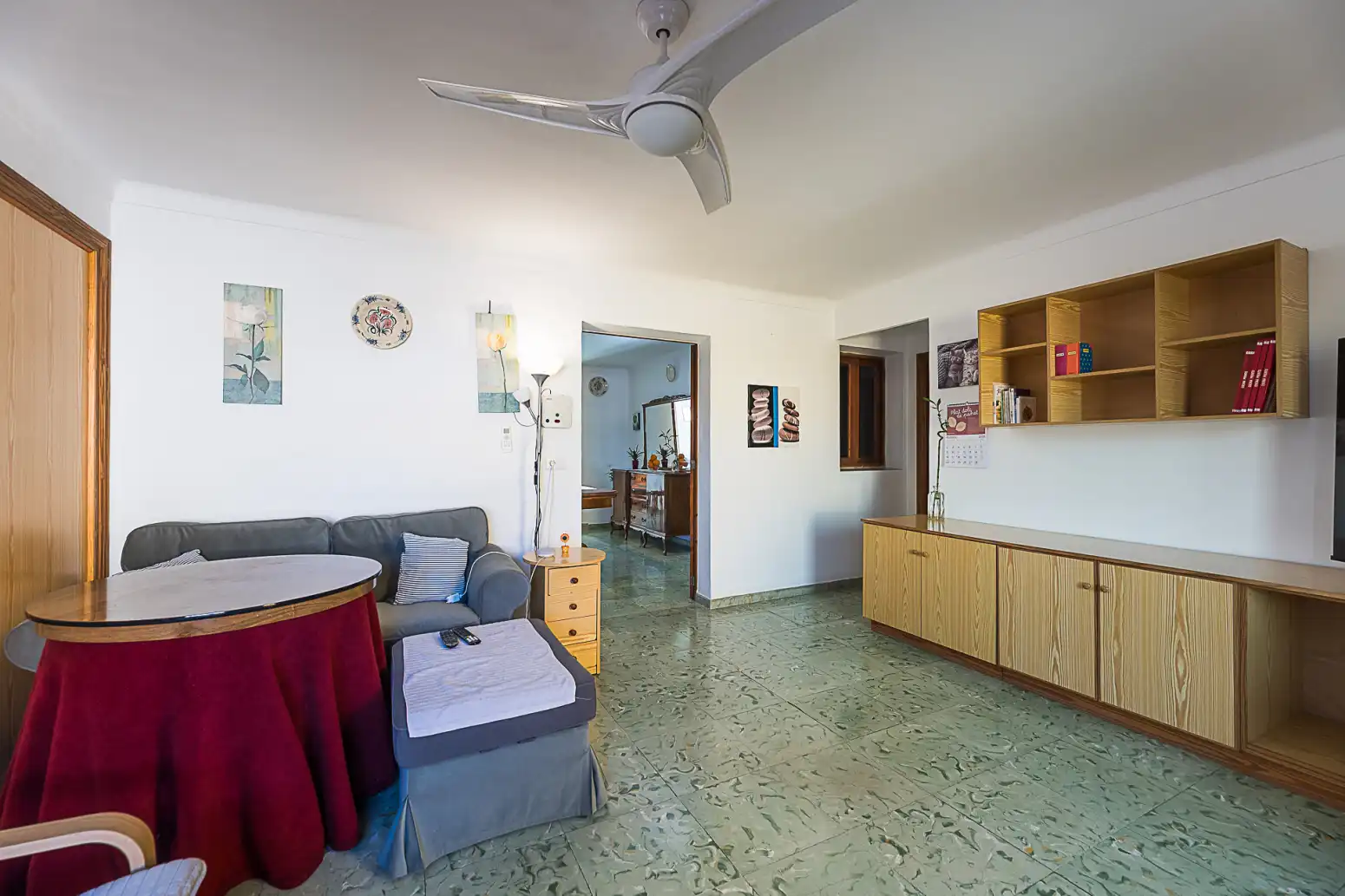 Sala d'estar de Casa o xalet en venda en Maó - Mahón amb Aire condicionat, Calefacció i Jardí privat