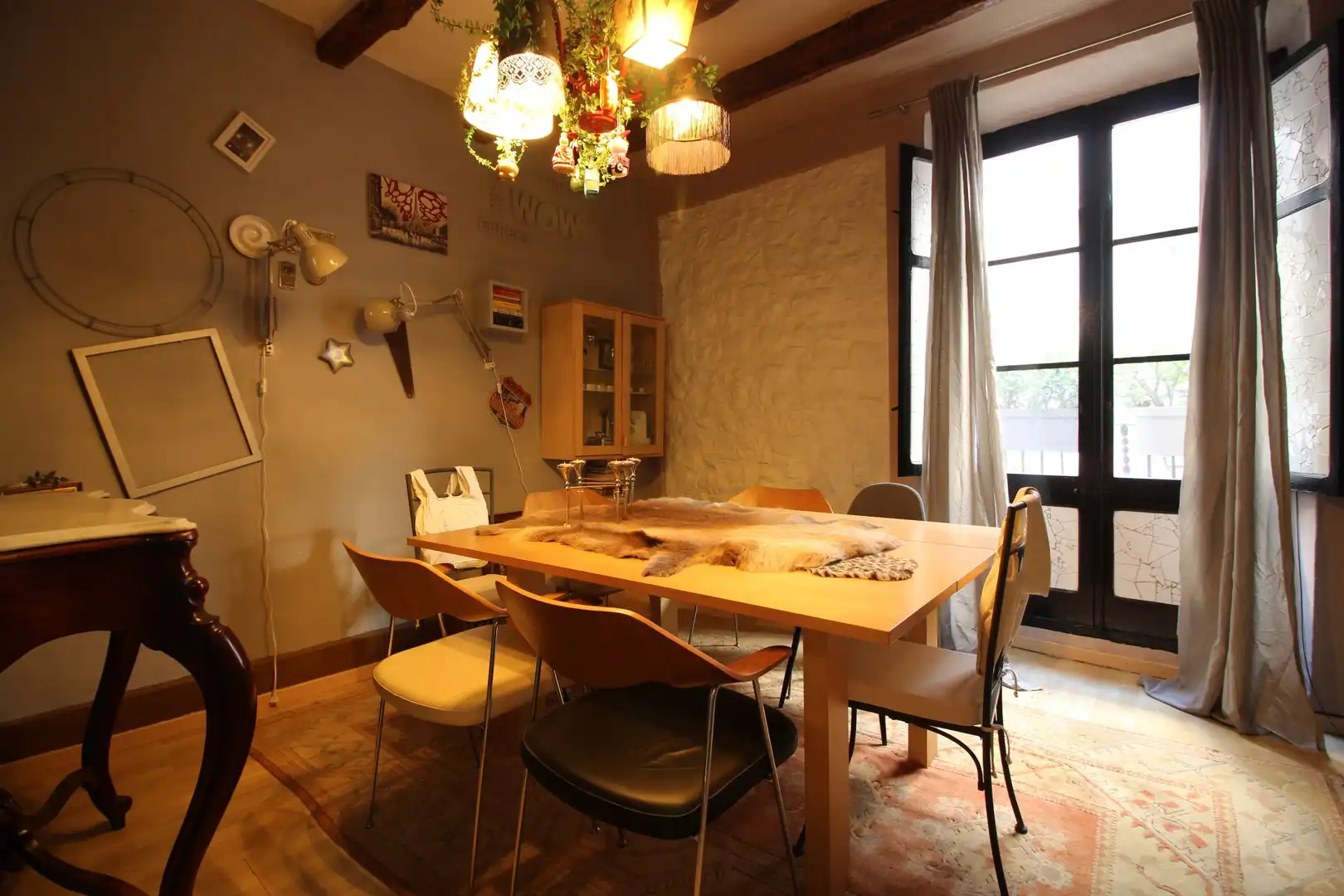 Dining room of Houses for sale in Besalú  with Heating, Terrace and Swimming Pool