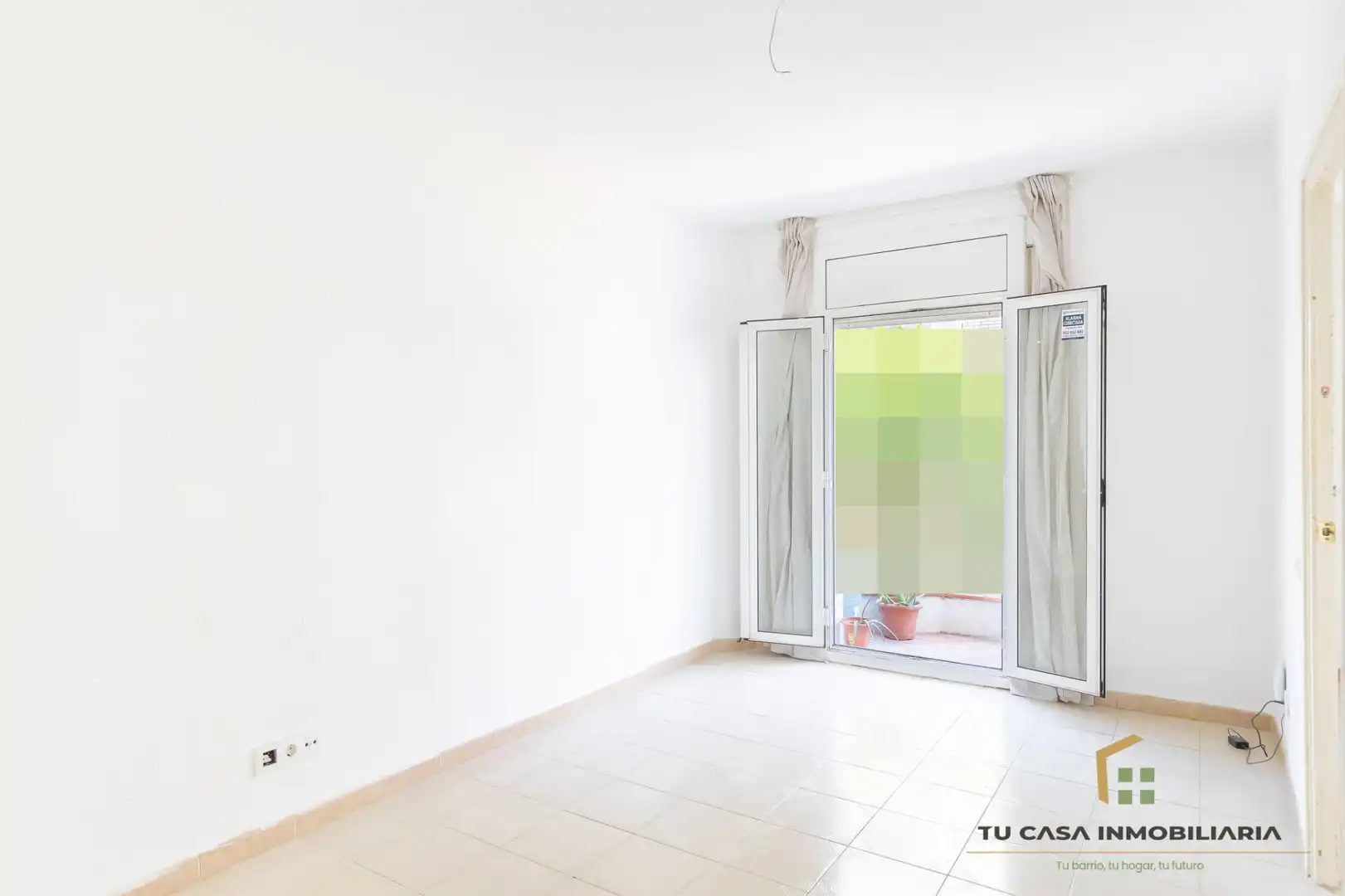 Sala de estar de Piso en venta en Badalona