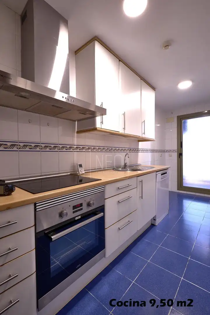 Kitchen of Flat for sale in Rivas-Vaciamadrid  with Air Conditioner, Heating and Private garden