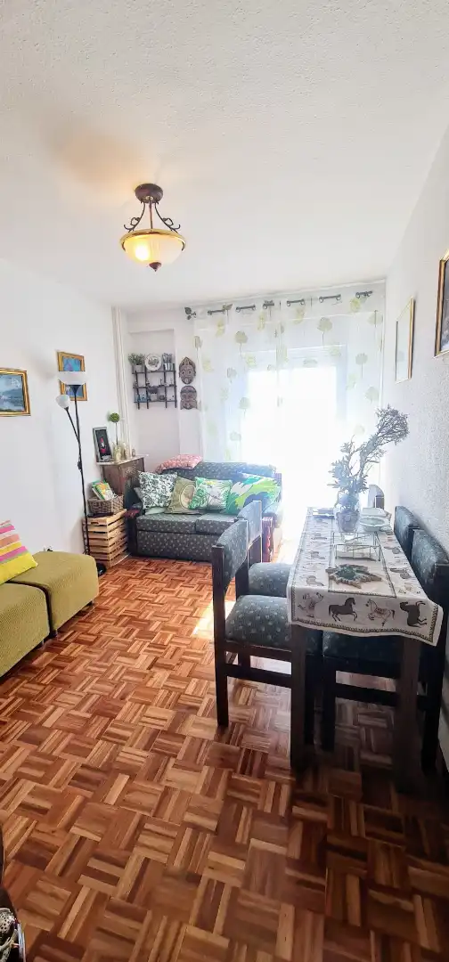 Sala d'estar de Pis en venda en Alcorcón amb Calefacció i Terrassa