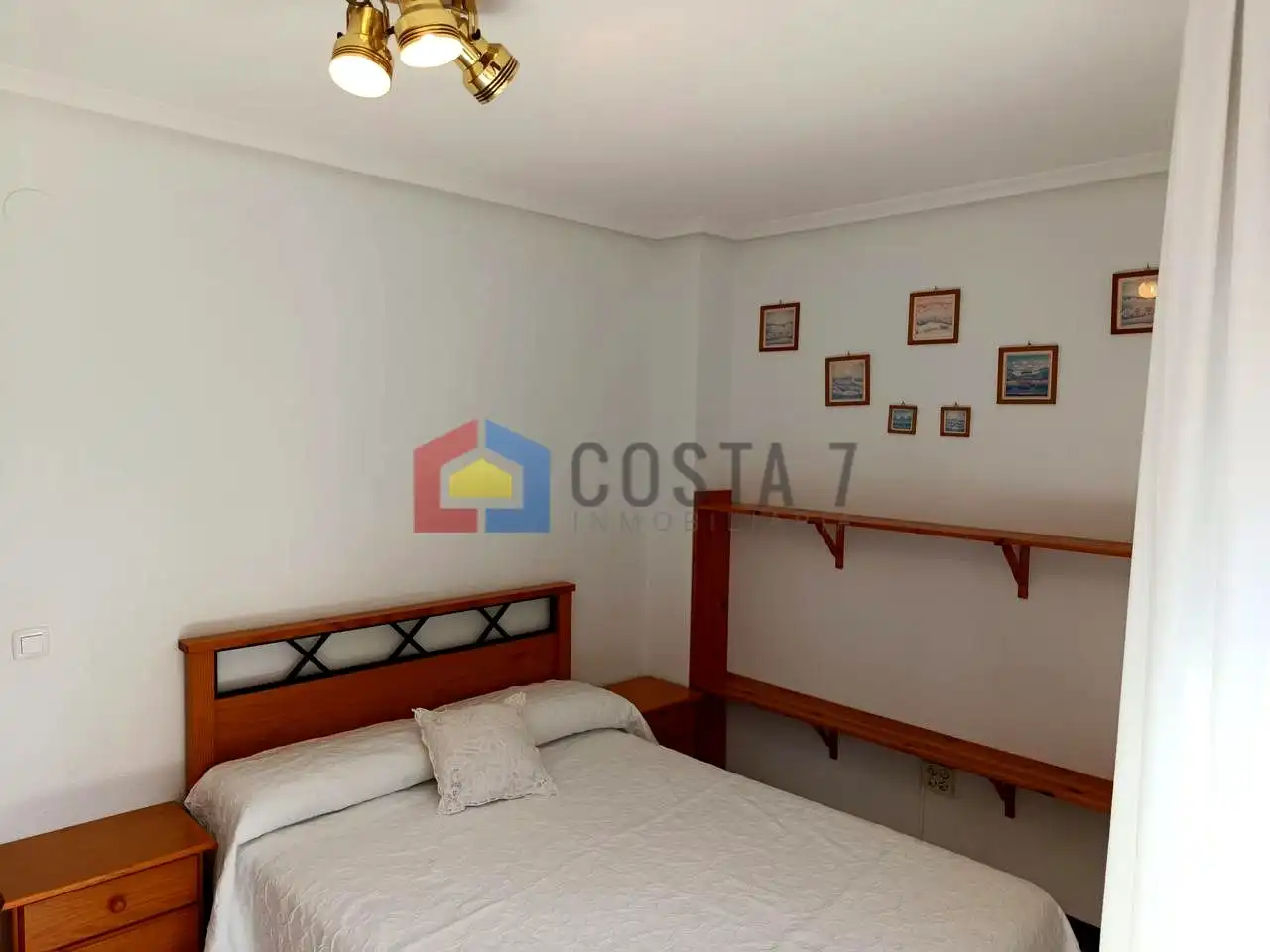 Bedroom of Flat for sale in Noja  with Heating, Terrace and Furnished