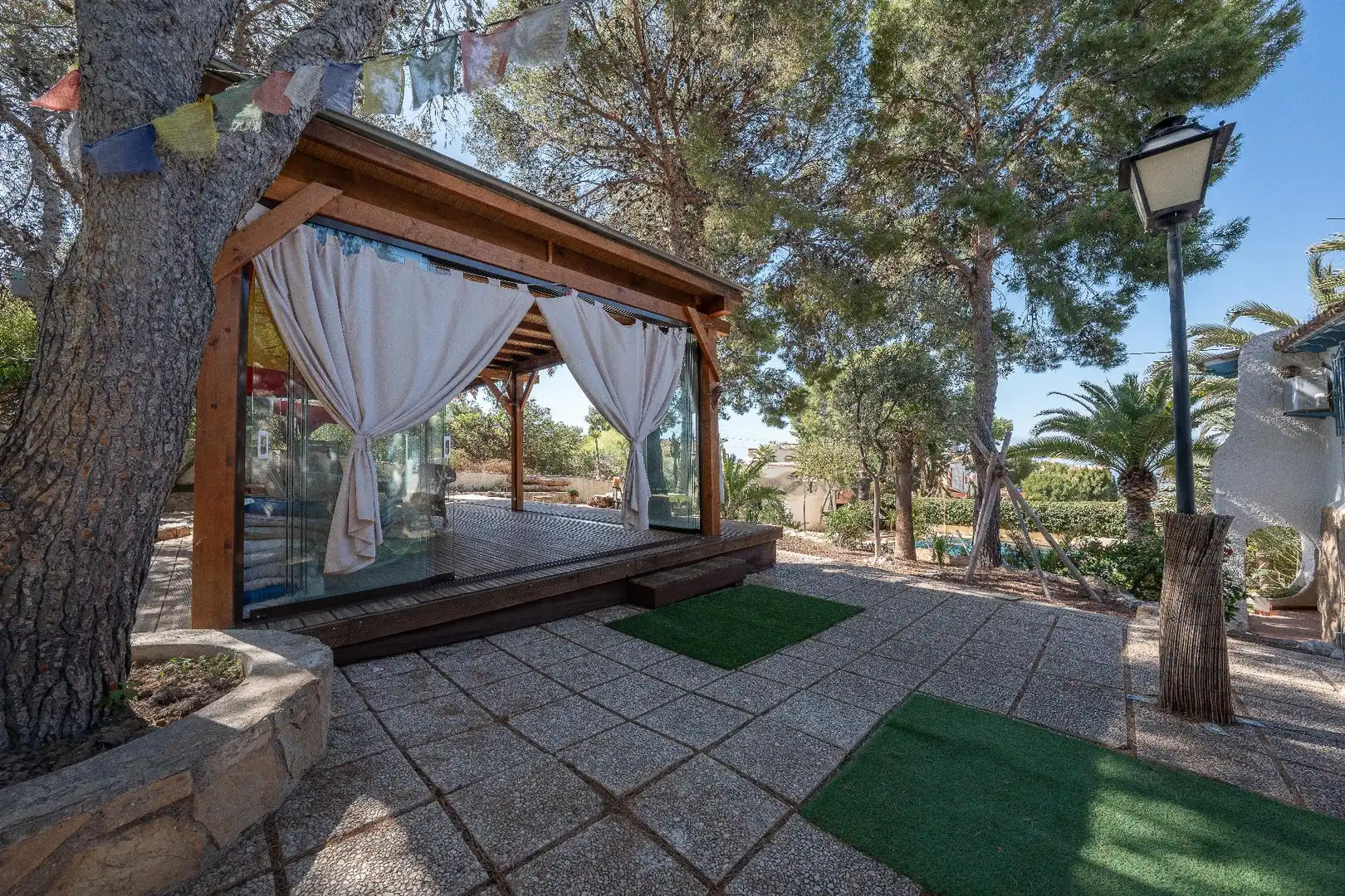 Terraza de Casa o chalet en venta en El Campello con Aire acondicionado, Calefacción y Jardín privado