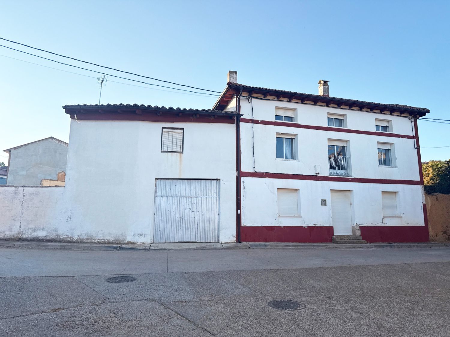 Vista exterior de Casa o xalet en venda en Dehesa de Romanos 